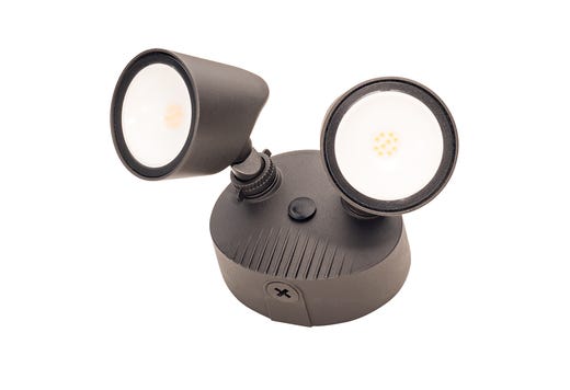 Topaz 24W Security 2-Head Flood Light 4000K Bronze