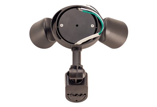 Topaz 24W Security 2-Head Flood Light 4000K Bronze with Motion Sensor