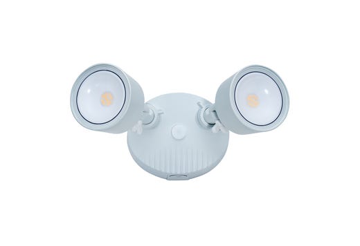 24W Security 2-Head Flood Light 4000K White lighting product image