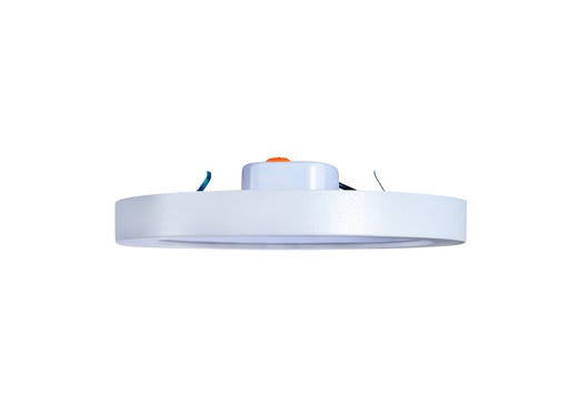 Topaz 5in Round White Surface Mount Disk 11W 5-CCT Select 910lm 65W-equiv Dimmable 120V 90CRI