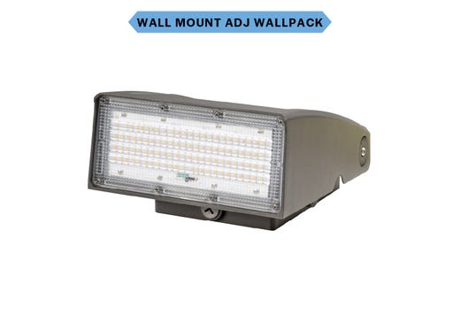LED Adjustable to 90Deg Wallpack Power & Color Selectable to 75W lighting product image