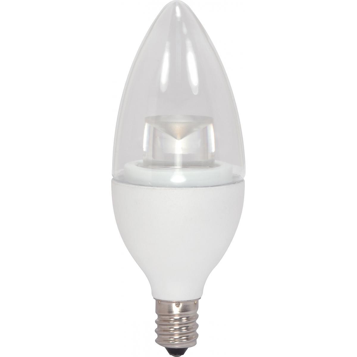 LED5E12B1127KF Case of 36 Elite Series LED 5W Candelabra Frosted Blunt Tip Deco 