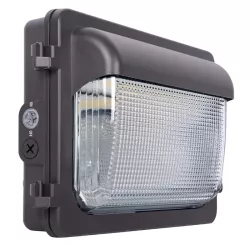 Naturaled  7529 FXTWX60SW/8CCT3/BZ-PHO (Slim Forward Throw Wallpack LED - CCT- Photocell) 120-277V (25W/40W/60W) 50,000Hr 3,729/5,000/7,538 3000K/4000K/5000K