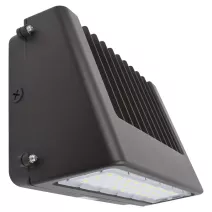 Naturaled  9553 FXCWP60SW/CCT3/BZ-PHO (Full Cut Off Wallpack LED - CCT- Photocell) 120-277V (28W/40W/60W) 50,000Hr 3,780/5,400/8,176 3000K/4000K/5000K