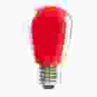 Halco 80517 S14Red1C/LED LED S14 1.4W Red Dimmable E26