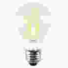 Halco 85144 A19CL8ANT/830/LED3;8 WATT CLEAR FILAMENT LED A19 3000K DIMMABLE E26 BASE