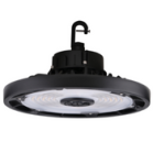 Halco 30255 HRHB-200-CS-U-BL;HoverBay Round Highbay, 200W, CCT Selectable, Universal Voltage 120-277 VAC, Black Housing