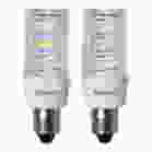 Bulbrite 861519 LED4E12/30K/120/D-2PK 4.5 Watt T6 Mini LED Light Bulb, Line Voltage Dimmable Candelabra Screw Base (E12) Soft White Light Bulb (Pack of 2)