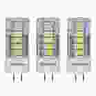 Bulbrite 861522 LED3G4/27K/12-3PK 3W LED G4 CLEAR 2700K 12V-3PK