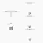 Bulbrite 861747 LED15PAR38/B-FL40/840/WD/2-4PK 15W LED PAR38 4000K 80CRI BASICS FLOOD WET DIMMABLE-4PK