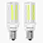 Bulbrite 862143 LED5E12/30K/120/D-2PK 5W LED E12 CLEAR 3000K DIMMABLE 120V 2PK