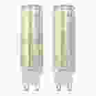 Bulbrite 862645 LED6G9/30K/120/D-2PK 6.5W LED G9 CLEAR 3000K DIMMABLE 120V 2 PK