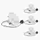 Bulbrite 862650 LED12REC/4/5CCT/927-950/WHRD/D-4PK 12W LED 4" HIGH LUMEN 5CCT DOWNLIGHT RETROFIT SMOOTH WHITE ROUND DIMMABLE 90CRI 120V-4PK