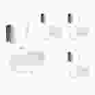 Bulbrite 862655 LED12RECJBOXDL/4/5CCT/827-850/WHRD/D-4PK 12W LED 4" HIGH LUMEN RECESSED 5CCT DOWNLIGHT W/ METAL JBOX SMOOTH WHITE ROUND DIMMABLE 80CRI 120V-4PK