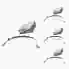 Bulbrite 862657 LED12JBOXDL/4HL/827/WHRD/D-4PK 12W LED 4" HIGH LUMEN RECESSED DOWNLIGHT W/ METAL JBOX WHITE ROUND DIMMABLE 80CRI 2700K 120V-4PK