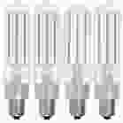 Bulbrite 862783 LED4T6/27K/FIL/3-4PK LED Filament Pack of (4) 4.5 Watt Dimmable T6 Light Bulb with Clear Glass Finish and Candelabra (E12) Base - 2700K (Warm White Light), 450 Lumens