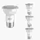 Bulbrite 862812 LED6PAR16FL35/50/830/D/4-4PK LED Filament Pack of (4) 6.5 Watt Dimmable PAR16 Light Bulbs with Frost Glass Finish and Medium (E26) Base - 3000K (Cool White Light), 500 Lumens