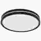 NUVO 62-1693 (15" SURFACE MOUNT W/NIGHTLIGHT) 15 Inch Surface Mount with Night Light - 5 CCT Selectable - Matte Black Finish