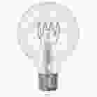 Bulbrite 862868 LED4G25/21K/FIL-NOS/CURV/SPIRAL-4PK 13 Watt Dimmable G25 Light Bulbs with a Clear Finish and Medium (E26) Base - 2700K (Warm White Light), 1400 Lumens-4pk