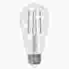 Bulbrite 862848 LED13ST18/27K/FIL/3/JA8-4PK 13 Watt Dimmable ST18 Light Bulbs with a Clear Finish and Medium (E26) Base - 3000K (Soft White Light), 1400 Lumens-4pk