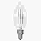 Bulbrite 862077 LED5B11/50K/FIL/3-4PK 5W LED B11 5000K FILAMENT E12 FULLY COMPATIBLE DIMMING-4PK