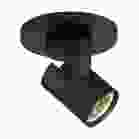 NUVO 62/1105 12W LED BARREL MONOPOINT 12 Watt; LED; Black; Barrel; Monopoint; 3000K; 36 deg. Beam Angle