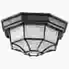 NUVO 62/1400 LED Spider Cage Fixture; Black Finish with Frosted Glass