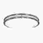 NUVO 62/1637 (LED GLAMOUR BN 17" FLUSH) Glamour LED 17 inch; Flush Mount Fixture; Brushed Nickel Finish; CCT Selectable 3K/4K/5K