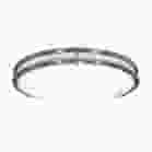 NUVO 62/1638 (LED GLAMOUR BN 24" FLUSH) Glamour LED 24 inch; Flush Mount Fixture; Brushed Nickel Finish; CCT Selectable 3K/4K/5K