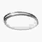 NUVO 62/1641 Glamour LED 32 inch; Oval Flush Mount Fixture; Brushed Nickel Finish; CCT Selectable 3K/4K/5K