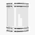 NUVO 62-1645 LED GLAMOUR BN WALL SCONCE Glamour LED 9 inch; Wall Sconce; Brushed Nickel Finish; CCT Selectable 3K/4K/5K