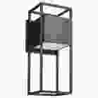 NUVO 62/1655 Supreme; 18W LED; Large Wall Lantern; Matte Black Finish