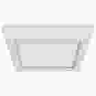 NUVO 62-1704 9W LED 5 SQ WHITE Blink - 9W; 5in; LED Fixture; CCT Selectable; Square Shape; White Finish; 120V