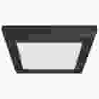 NUVO 62-1705 9W LED 5 SQ BLACK Blink - 9W; 5in; LED Fixture; CCT Selectable; Square Shape; Black Finish; 120V