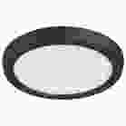 NUVO 62-1711 11W LED 7 RND BLACK Blink - 11W; 7in; LED Fixture; CCT Selectable; Round Shape; Black Finish; 120V