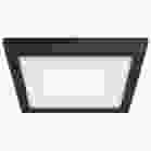 NUVO 62-1715 11W LED 7 SQ BLACK Blink - 11W; 7in; LED Fixture; CCT Selectable; Square Shape; Black Finish; 120V