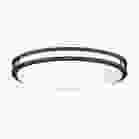 NUVO 62/1738 (LED GLAMOUR BL 24" FLUSH) Glamour LED 24 inch; Flush Mount Fixture; Black Finish; CCT Selectable 3K/4K/5K