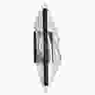 NUVO 62-2022 (GENEVA 24" LED LG WALL SCONCE) Geneva - 24 Inch LED Large Wall Sconce - Matte Black - Silk Screened Acrylic Lens