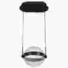 NUVO 62-2031 (ARVADA 8" LED PENDANT) Arvada - 8 Inch LED Pendant - Matte Black - Silk Screened Acrylic Lens
