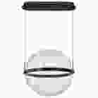 NUVO 62-2034 (ARVADA 20" LED PENDANT) Arvada - 20 Inch LED Pendant - Matte Black - Silk Screened Acrylic Lens