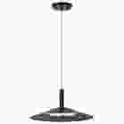NUVO 62-2072 (CORRINE 14" LED PENDANT) Corrine - 14 Inch LED Pendant - Matte Black - 3K/4K/5K CCT Selectable