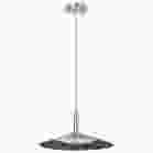 NUVO 62-2082 (CORRINE 14" LED PENDANT) Corrine - 14 Inch LED Pendant - Brushed Nickel - 3K/4K/5K CCT Selectable