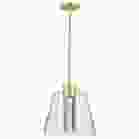 NUVO 62-2182 (AURA 12" LED PENDANT) Aura - 12 Inch LED Pendant - Brushed Brass - K9 Bubble Crystal - 3000K CCT