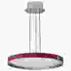 NUVO 62-3011 (BANDON 20" LED PENDANT) Bandon - 20 Inch LED Pendant - Gray with Red Wrap - Acrylic Lens