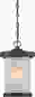 Nuvo 62/645 Diego; LED Outdoor Hanging with Satin Amber Glass
