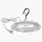 NUVO 65/972 LED 60W UFO W/PLUG/120V 60 Watt; Hi-Pro Shop Light with Plug; 8" Dia.; 5000K; White Finish; 120 Volt