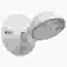 SATCO 67/136 REMOTE EMERG LIGHT WP Remote Emergency Light, Low-Voltage Backup, Single Head, White Finish, Wet Location Rated