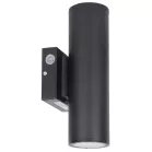 Naturaled  7644 FX4DWS20SW/20/8CCT3/BK/347-PH (UP/DOWN Wall Sconce - 3 Way - CCT - Photocell) 120-347V (20W) 50,000Hr 2300 3000K/4000K/5000K