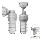 Naturaled  9544 VTJ/20S/8C3/GY/MV-PHO ( Adjustable Wall Vaportight - CCT) 120-277V (10W/15W/20W) 50,000Hr 800/1,200/1,600 3000K/4000K/5000K