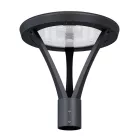 Naturaled  9726 PST16/60S/T5/8C3/BK-Z10 (Post Top Mount Light - CCT) 120-277V (30W/45W/60W) 50,000Hr 3,600 /5,400/ 7,200 3000K/4000K/5000K